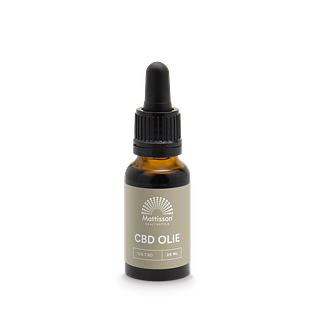 Mattisson HealthStyle CBD Olie 10% CBD 20ML
