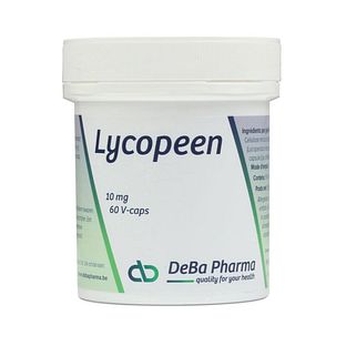 DeBa Pharma Lycopeen 10mg Capsules 60VCP DeBa Pharma Lycopeen 10mg Capsules 60VCP