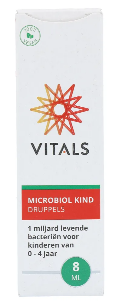Vitals Microbiol Kind 0-4 Jaar Druppels 8ML