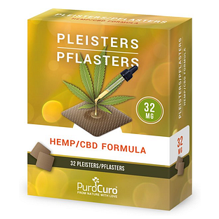 PuroCuro CBD Pleisters 32 mg 32ST