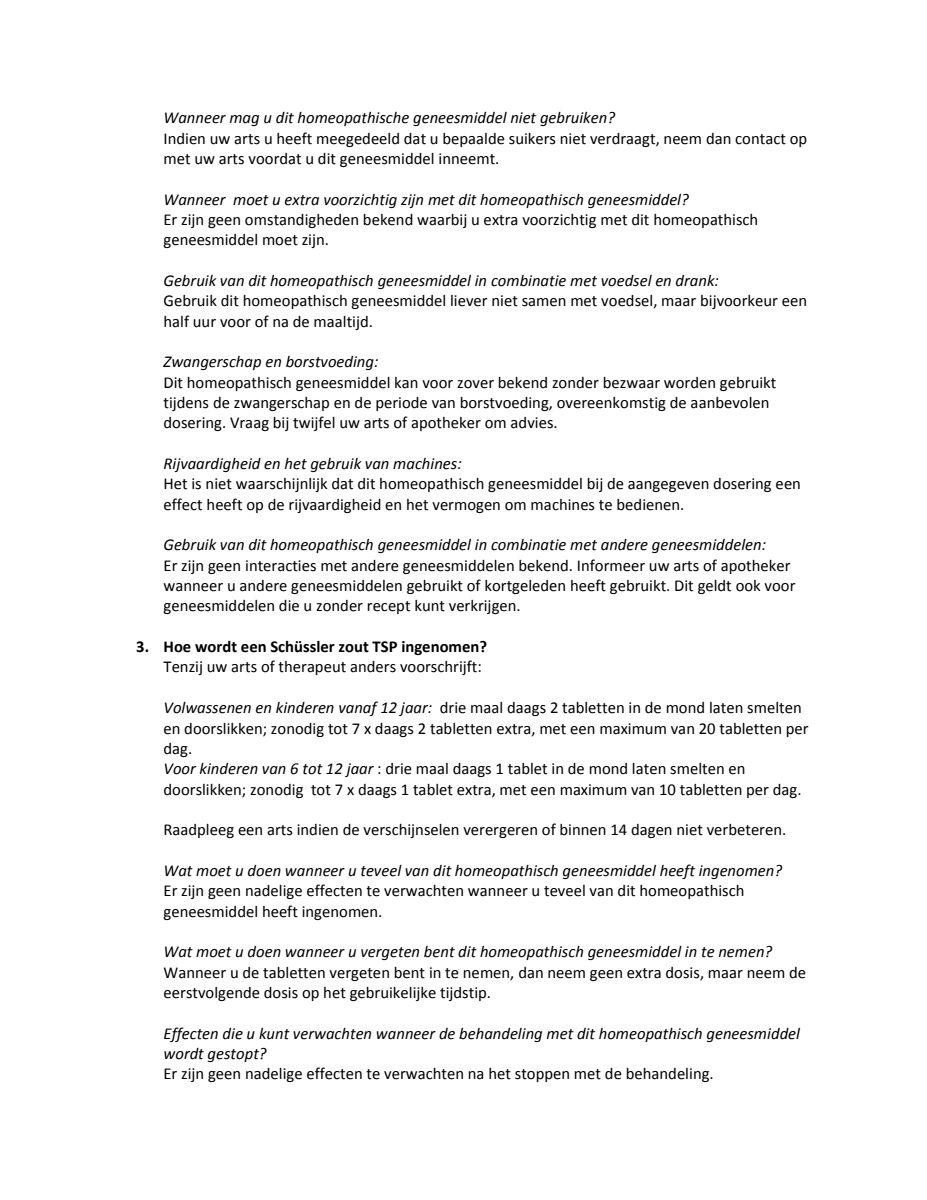 Celzout 04 Kalium Chloratum D6 Tabletten afbeelding van document #2, leaflet