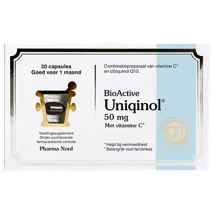Pharma Nord BioActive Uniqinol 50mg QH Capsules 30CP