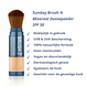 Sunday Brush Mineral Sunscreen SPF50 - Medium 6GR Voordelen Sunday Brush Mineral Sunscreen SPF50 - Medium 6GR Voordelen