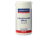 Lamberts L-ornithine 500mg Vegacapsules 60VCP