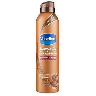 Vaseline Spray & Go Body Moisturiser Spray Cocoa Radiant 190ML