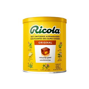 Ricola Kruidenpastilles Original Blikje 250GR