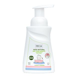 Incia Hair & Body 100% Natural Baby Foam Shampoo 200ML