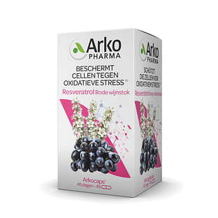 Arkocaps Resveratrol Rode Wijnstok Polygonum 45CP Arkocaps Resveratrol Rode Wijnstok Polygonum 45CP