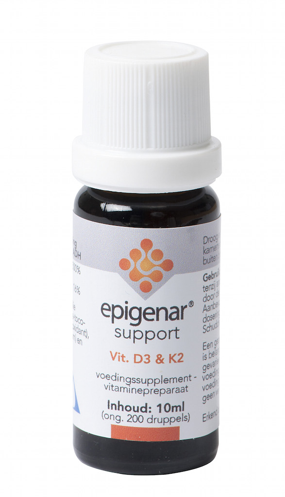 Epigenar Support Vitamine D3 En K2 Druppels 10ml afbeelding
