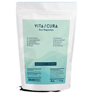Vita Cura Vitacura Magnesium Badzout Vlokken 2KG