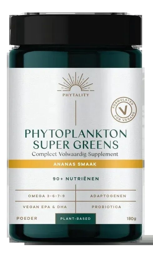 Phytality Phytoplankton Super Greens Poeder 180GR