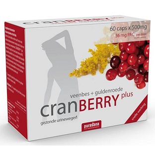 Purasana Cranberry Plus 60CP Purasana Cranberry Plus 60CP