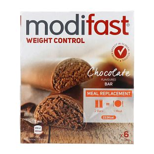 Modifast Intensive Reep Melkchocolade 6ST