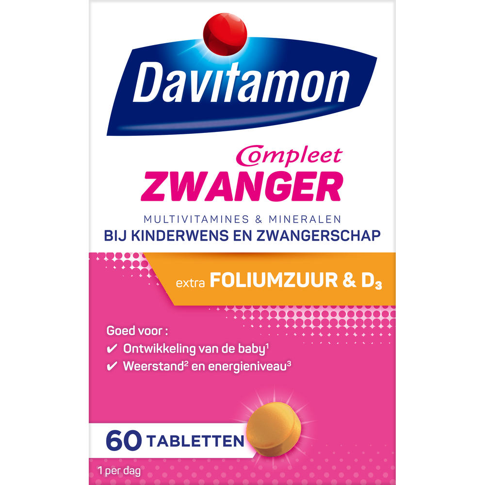 Davitamon Compleet Zwanger Tabletten 60TB