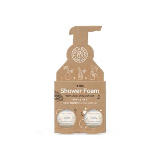 The green Lab Co. Navul set Doucheschuim Tabletten 4x - Kids 4ST