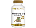 Golden Naturals Magnesium Citraat 400mg Tabletten 180VTB