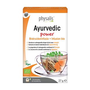 Physalis Ayurvedic Power Biokruideninfusie Biobuiltjes 20ST