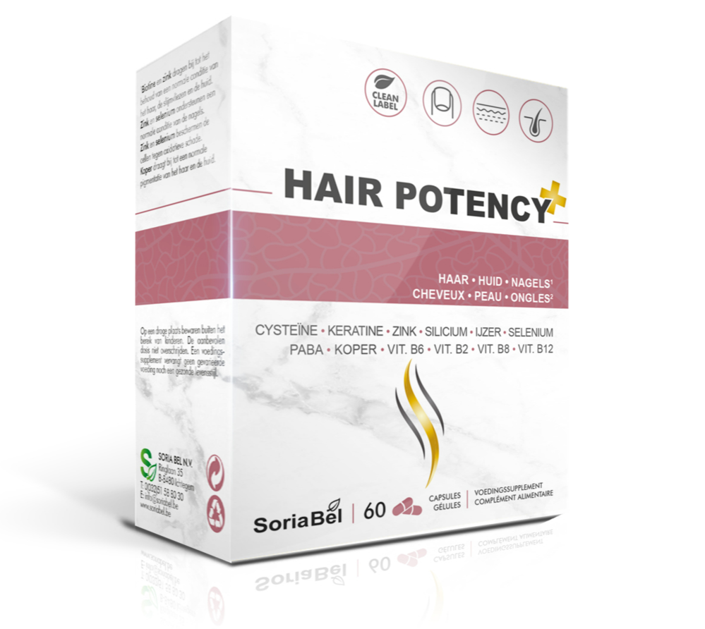 Soria Natural Hair Potency Plus 60CP