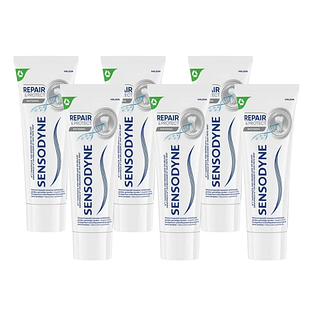 Sensodyne Repair & Protect Whitening Tandpasta Multiverpakking 6x75ML