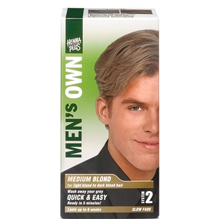 Hennaplus Men's Own Haarkleuring Medium Blond 80ML