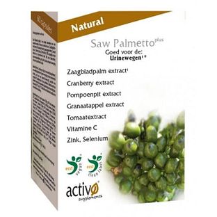 Activo Saw Palmetto Plus Capsules 60VCP