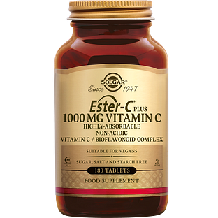 Solgar Ester-C® Plus Vitamine C 1000 mg Tabletten 180TB Solgar Ester-C® Plus Vitamine C 1000 mg Tabletten 180TB