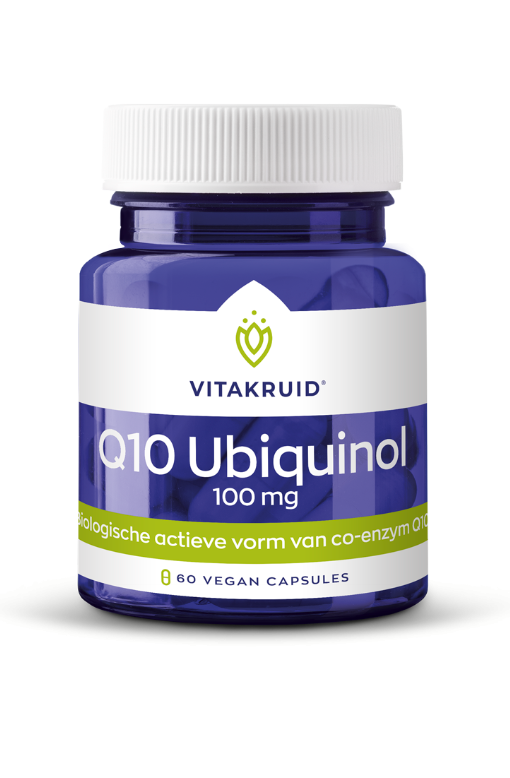 Vitakruid Co-enzym Q10 Ubiquinol 100 mg 60 afbeelding 1