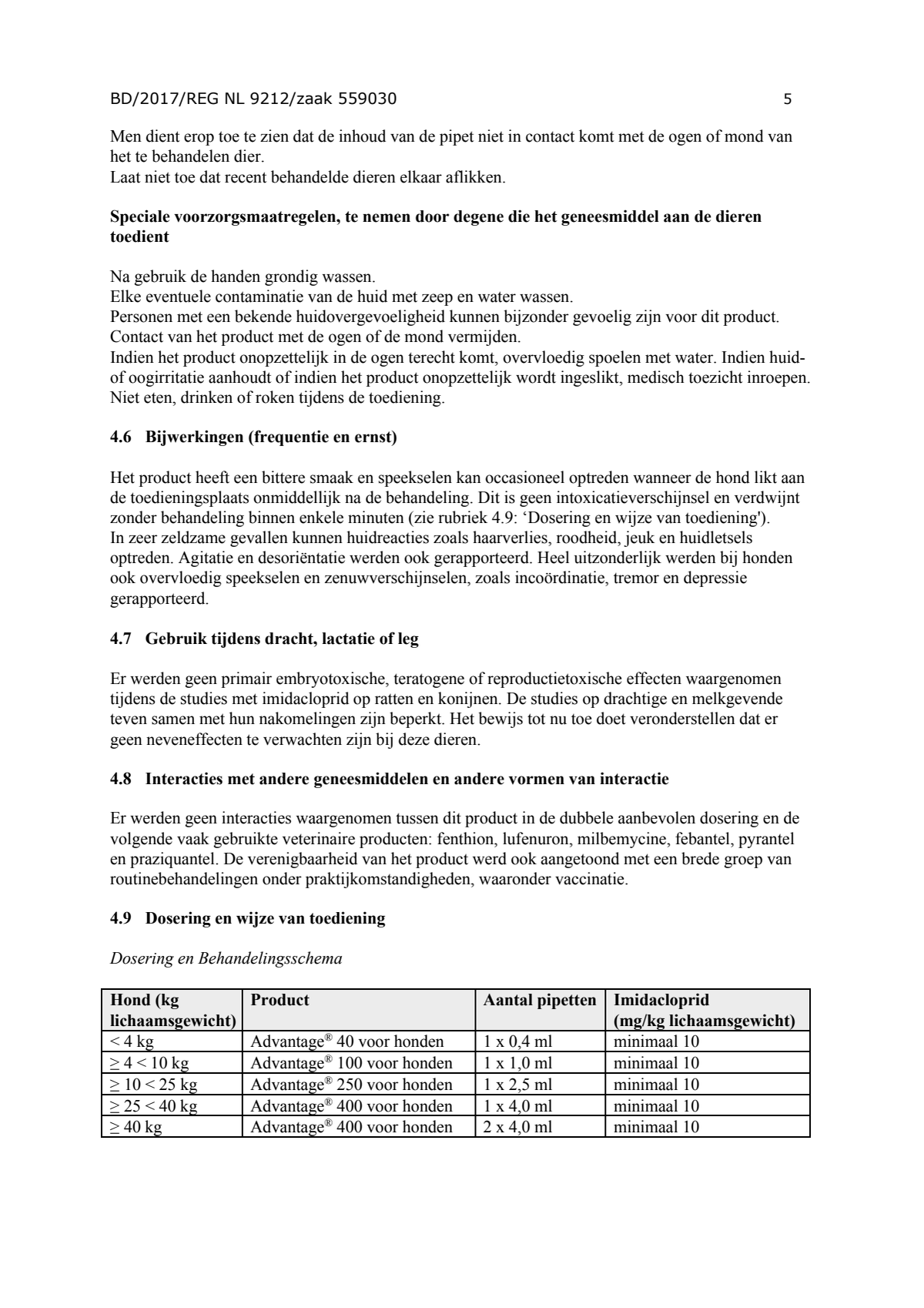 Hond 100 afbeelding van document #5, instructions