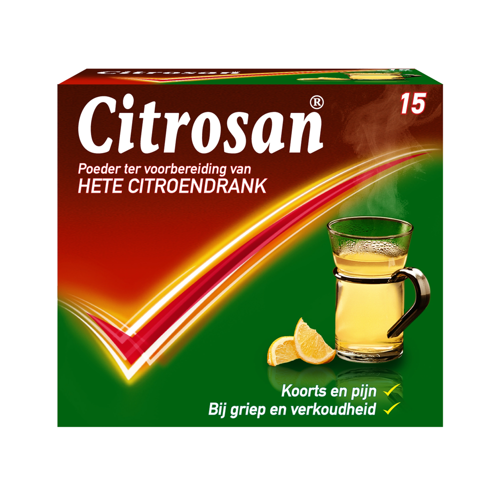 Citrosan Hete Citroendrank Sachets afbeelding