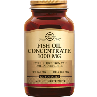 Solgar Fish Oil (Visolie) Concentrate 1000 mg Softgels 120SG