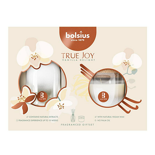 Bolsius True Joy Vanilla Delight Fragranced Giftset 1ST