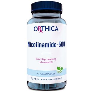 Orthica Nicotinamide 500 Capsules 60VCP