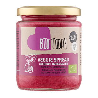 BioToday Rode Biet-Mierikswortel Veggie Spread 235GR
