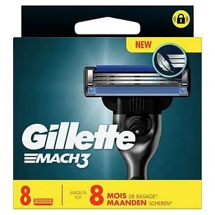 Gillette Mach3 Scheermesjes 8ST