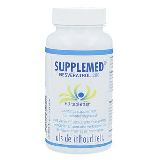Supplemed Resveratrol 200 Tabletten 60TB