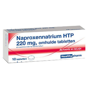 Healthypharm Naproxennatrium 220mg Tabletten 10TB Healthypharm Naproxennatrium 220mg Tabletten 10TB