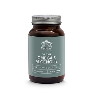 Mattisson HealthStyle Vegan Omega-3 Algenolie 60VCP