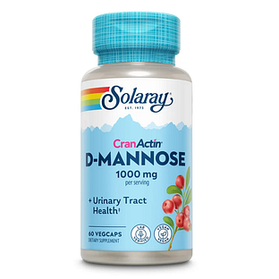 Solaray Cranactin D-Mannose Capsules 60VCP Solaray Cranactin D-Mannose Capsules 60VCP