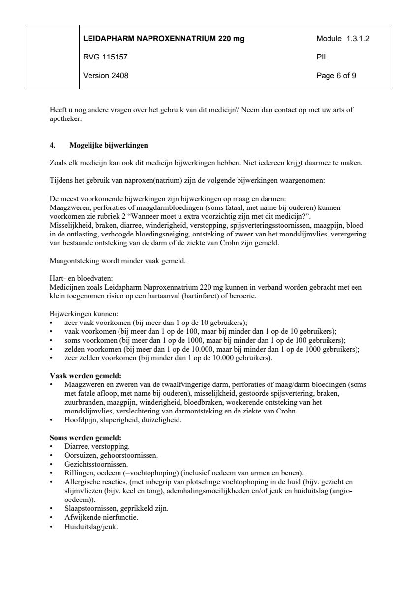 Naproxennatrium 220mg Tabletten afbeelding van document #6, leaflet