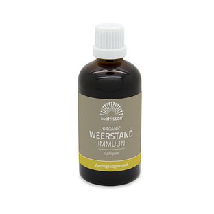 Mattisson HealthStyle Biologisch Weerstand Immuun Complex Druppels 100ML Mattisson HealthStyle Biologisch Weerstand Immuun Complex Druppels 100ML
