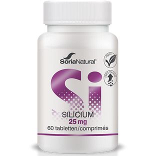 Soria Natural Silicium 25mg Tabletten 60TB Soria Natural Silicium 25mg Tabletten 60TB