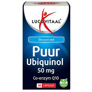 Lucovitaal Puur Ubiquinol 50mg Capsules 30CP