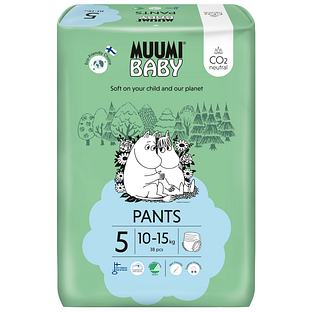 Moomin Baby Ecologische Luierbroekjes 5 Maxi+ 38ST