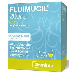 Fluimucil 200mg Bruistabletten 20ST