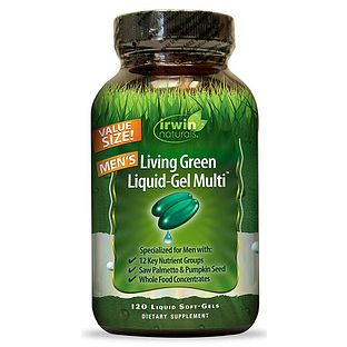 Irwin Naturals Mens Multi Liquid Soft Gel Capsules 120ST Irwin Naturals Mens Multi Liquid Soft Gel Capsules 120ST