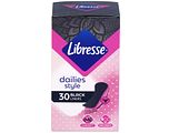 Libresse Dailies Style Inlegkruisjes Zwart 30ST