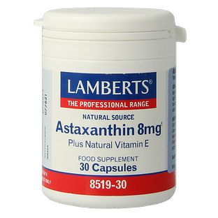 Lamberts Astaxanthine 8mg Capsules 30TB Lamberts Astaxanthine 8mg Capsules 30TB