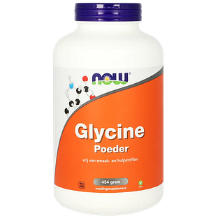 NOW Glycine Poeder 454GR NOW Glycine Poeder 454GR