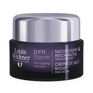 Louis Widmer Proderm Nachtcrème Rijke Textuur Licht Geparfumeerd 50ML