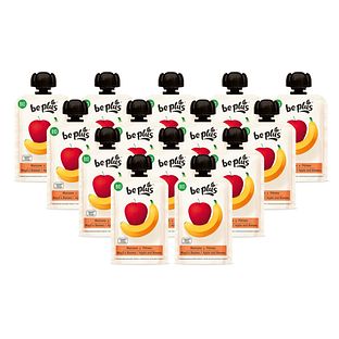 Be Plus Knijpfruit Apple & Banana Multiverpakking 14x100GR